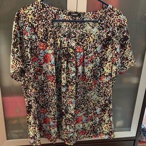 Elementz Vibrant Patterned Women's Blouse